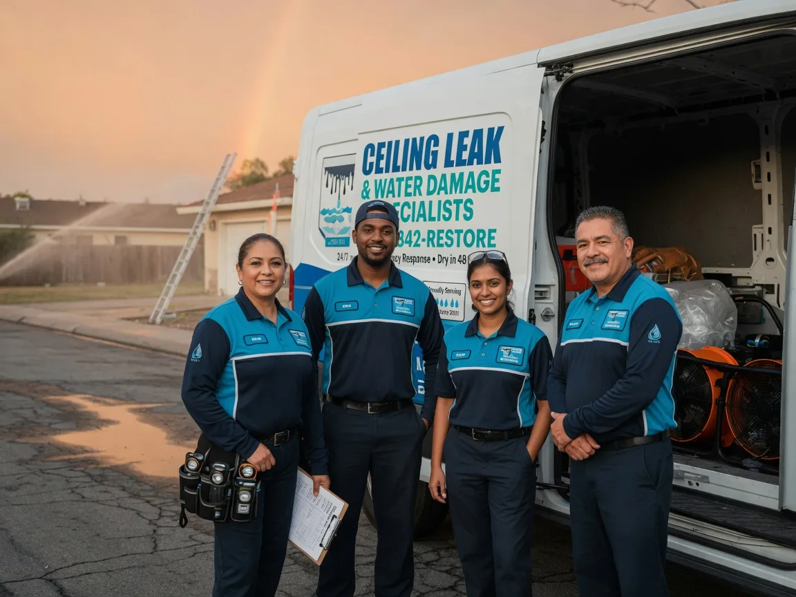 Ceiling Leak Cleanup company in Wernersville, PA