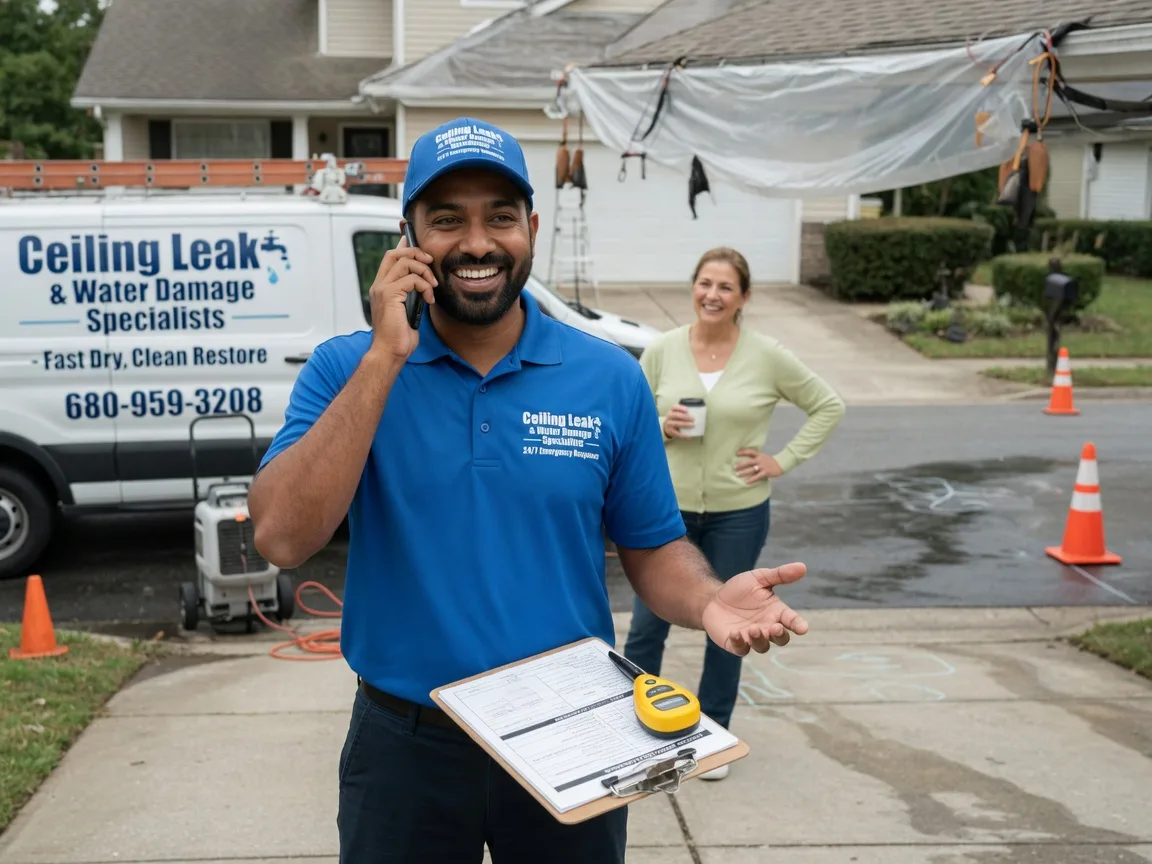Ceiling Leak Cleanup Wernersville, PA FAQs